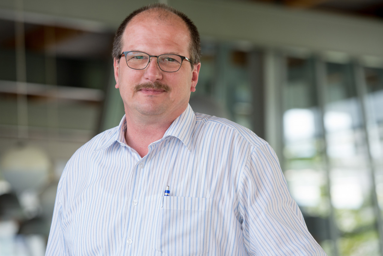 Herr Antoni, Leiter der Abteilung Technik in den Sankt Rochus Kliniken Bad Schönborn