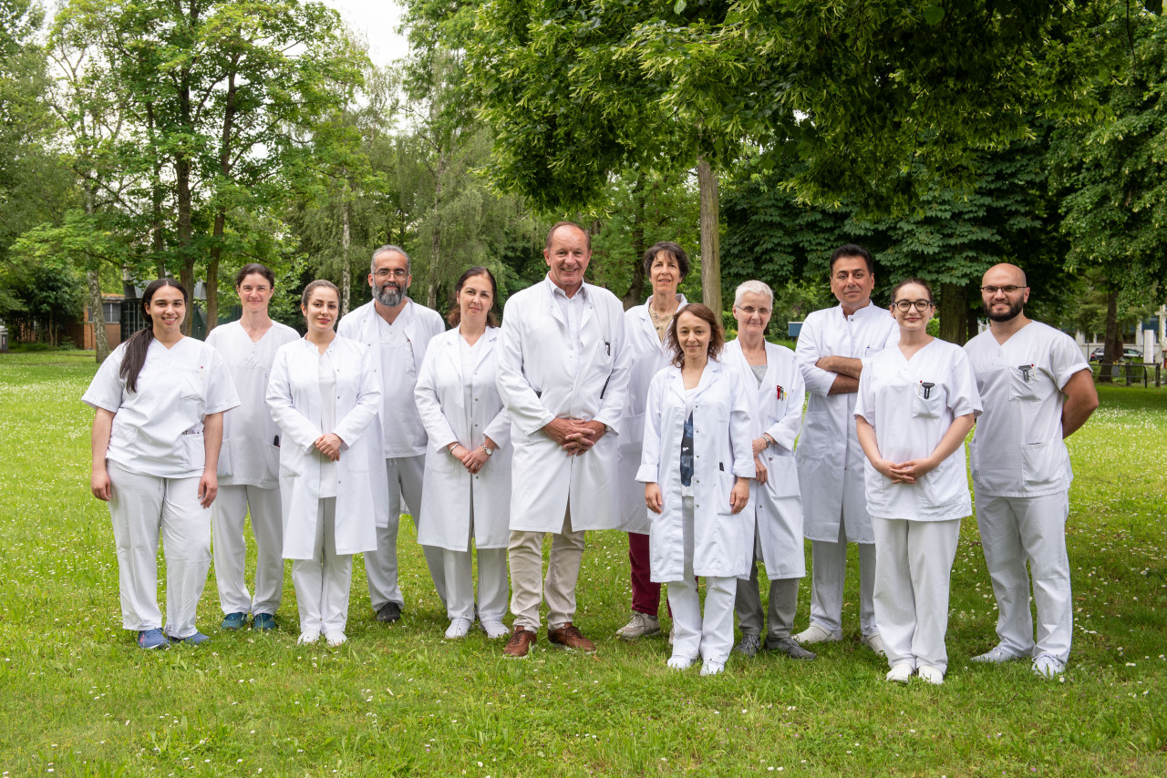 Ärzteteam der Klinik für Neurologie in den Sankt Rochus Kliniken Bad Schönborn